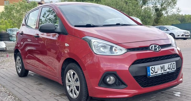 Hyundai i10 cena 28999 przebieg: 128000, rok produkcji 2016 z Augustów małe 154